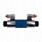 Elektromagnetventil NG6  4/3-Wege 12VoltDC P-A-B-T verschlossen