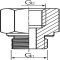 Reduzierverschraubungen BSP Zollverschraubungen G1/2“AG x G3/4“IG