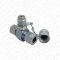 Messanschluss M16x2, 18 L (M26x1,5)-HD-Verschraubung, Stahl verzinkt