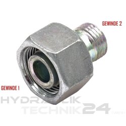 Hydraulik Verschraubung Reduzierverschraubung IG auf AG...