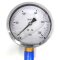 Hydraulik Manometer &oslash;100 mm Glycerin Edelstahl ECO-Line 0 bis 250 bar mit Staubschutz GRAU