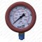 Hydraulik Manometer &oslash;100 mm Glycerin Edelstahl ECO-Line 0 bis 250 bar mit Staubschutz GRAU