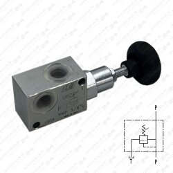 Hydraulik Druckbegrenzungsventil 1/4" | 10-50 bar...