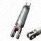 Hydraulikzylinder Plunger einfachwirkend | 60 - 150 mm Hub mit Gabelkopf 30 mm