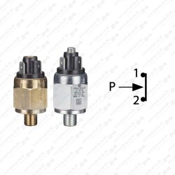 Druckschalter &Ouml;ffner  G 1/8"AG Einstellbereich...