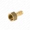 Druckluft Aufschraubschlaucht&uuml;llen, bis 16 bar | Messing | 1/2" - 10mm  (festes Innengewinde)