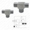 Hydraulik - Wechselventil - Oder-Ventil - metrisches Anschlussgewinde  15L