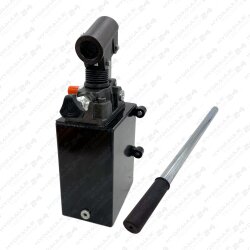 Hydraulik Handpumpe 25 ccm einfachwirkend inklusive 2 L...