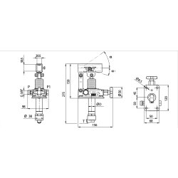 Handpumpe EW 45 ccm Stahltank 2 Liter